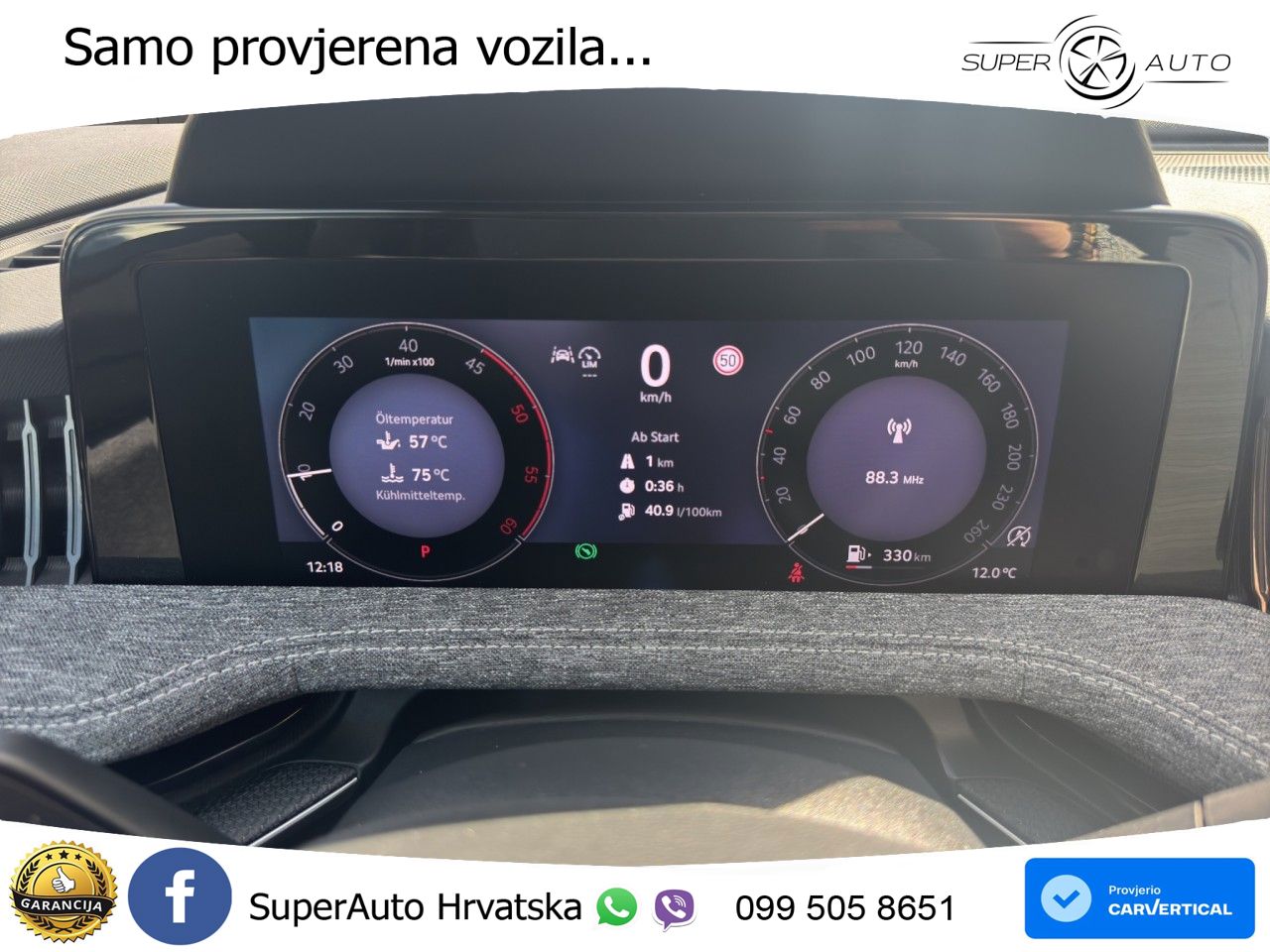 Škoda Superb Combi 2.0 TDI 4x4 Selection 193 KS, MATRIX+ACC+GR SJED+MASAŽA+KAM+