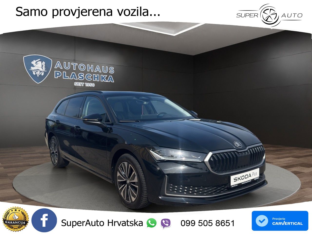 Škoda Superb Combi 2.0 TDI 4x4 Selection 193 KS, MATRIX+ACC+GR SJED+MASAŽA+KAM+