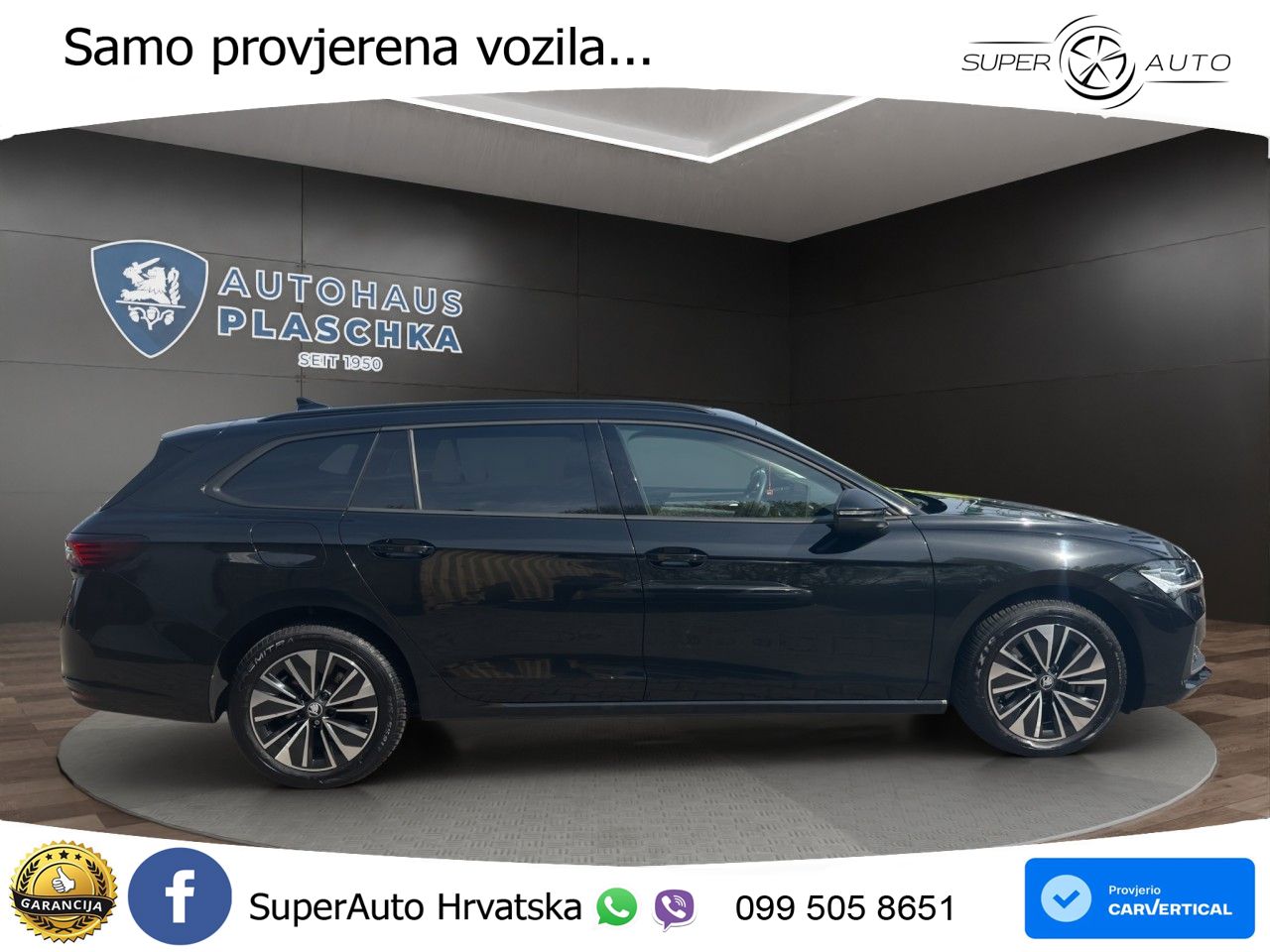 Škoda Superb Combi 2.0 TDI 4x4 Selection 193 KS, MATRIX+ACC+GR SJED+MASAŽA+KAM+