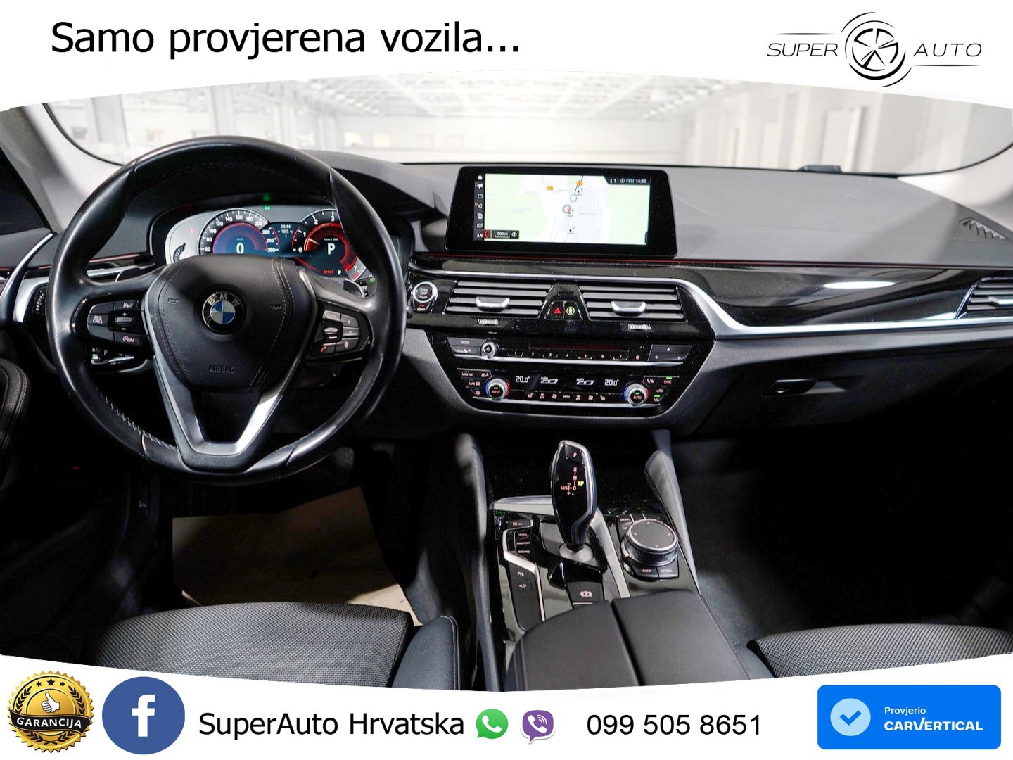 BMW 520i Touring Aut. 184 KS, ACC+360+GR SJED+LED+NAVI