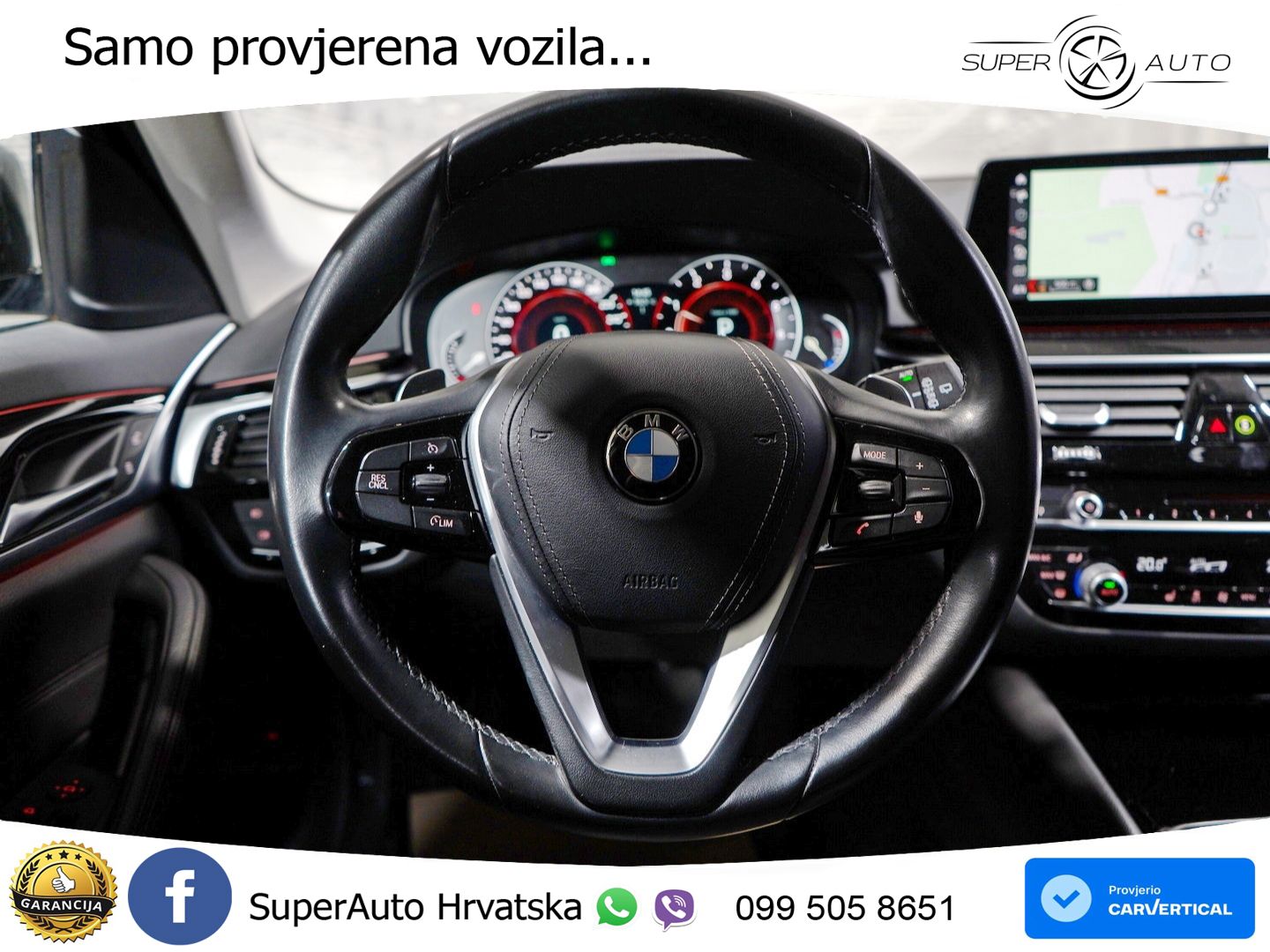 BMW 520i Touring Aut. 184 KS, ACC+360+GR SJED+LED+NAVI