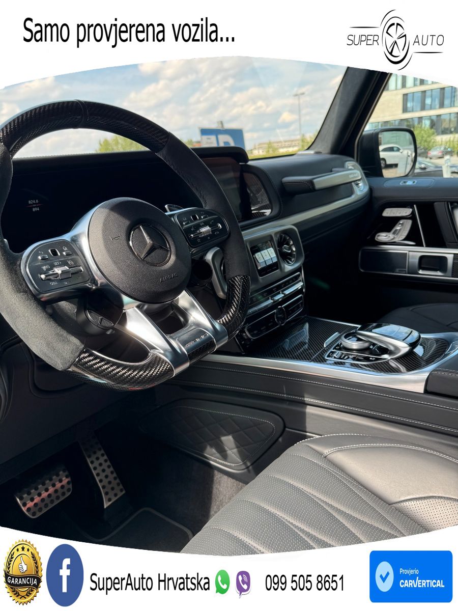 Mercedes G 63 V8 4M 9G-Tr. AMG 585 KS, MULTIB+ACC+4xGR SJED+360+PDC+CARBON