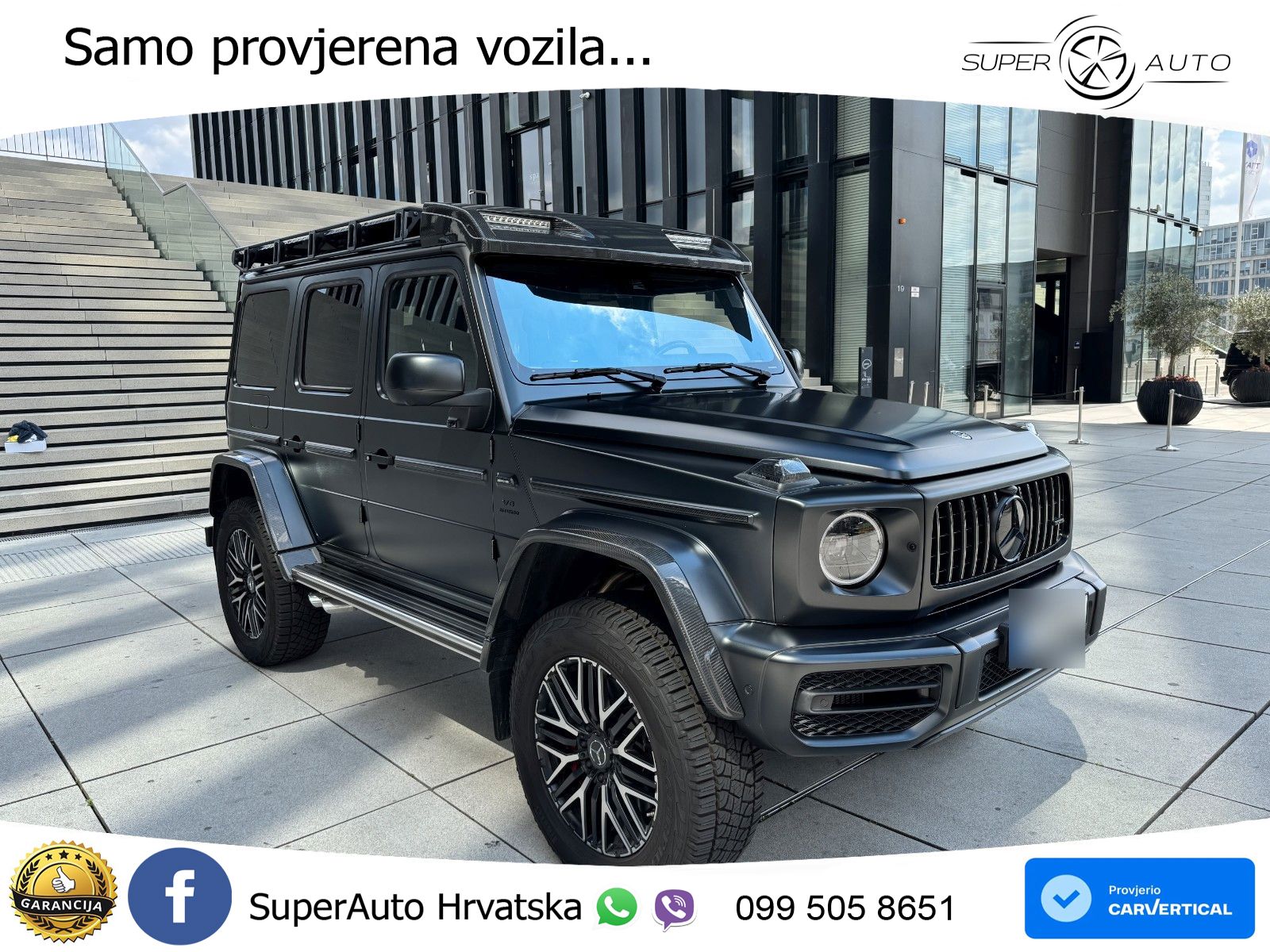 Mercedes G 63 V8 4M 9G-Tr. AMG 585 KS, MULTIB+ACC+4xGR SJED+360+PDC+CARBON