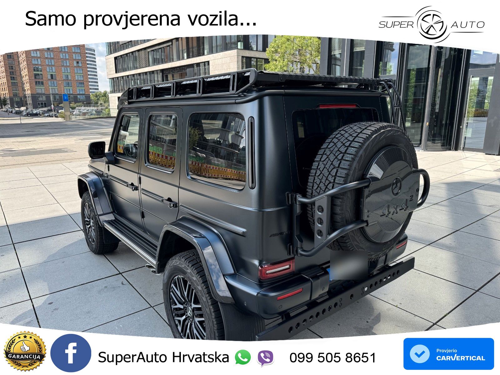 Mercedes G 63 V8 4M 9G-Tr. AMG 585 KS, MULTIB+ACC+4xGR SJED+360+PDC+CARBON