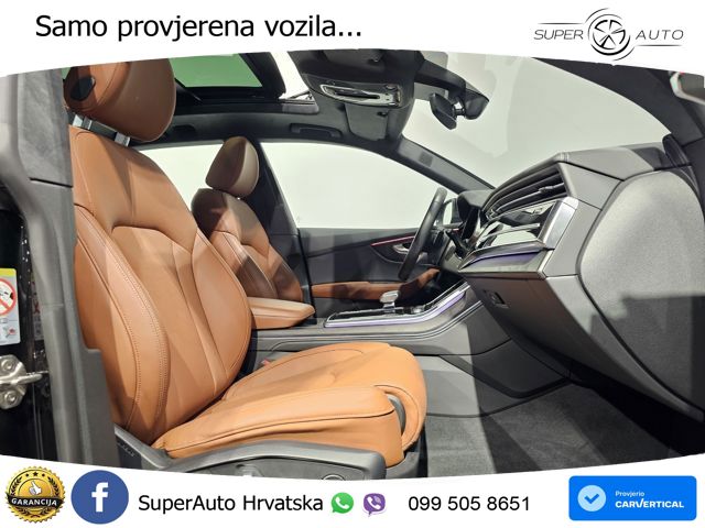 Audi Q8 50 TDI V6 quattro tiptronic S Line 286 KS, ZRAČNI+ACC+4xGR SJED+360+PDC