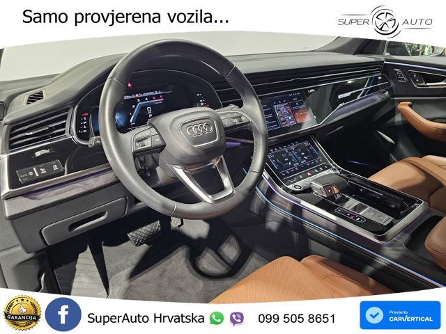 Audi Q8 50 TDI V6 quattro tiptronic S Line 286 KS, ZRAČNI+ACC+4xGR SJED+360+PDC