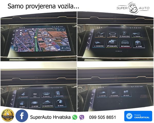 Audi Q8 50 TDI V6 quattro tiptronic S Line 286 KS, ZRAČNI+ACC+4xGR SJED+360+PDC