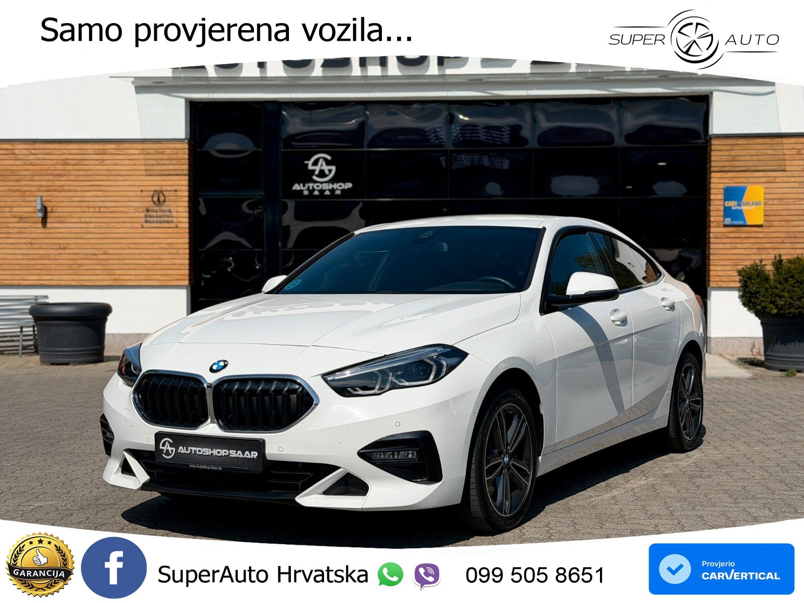 BMW 218d GC Steptronic Sport 150 KS, LED+ACC+GR SJED+KAM+PDC