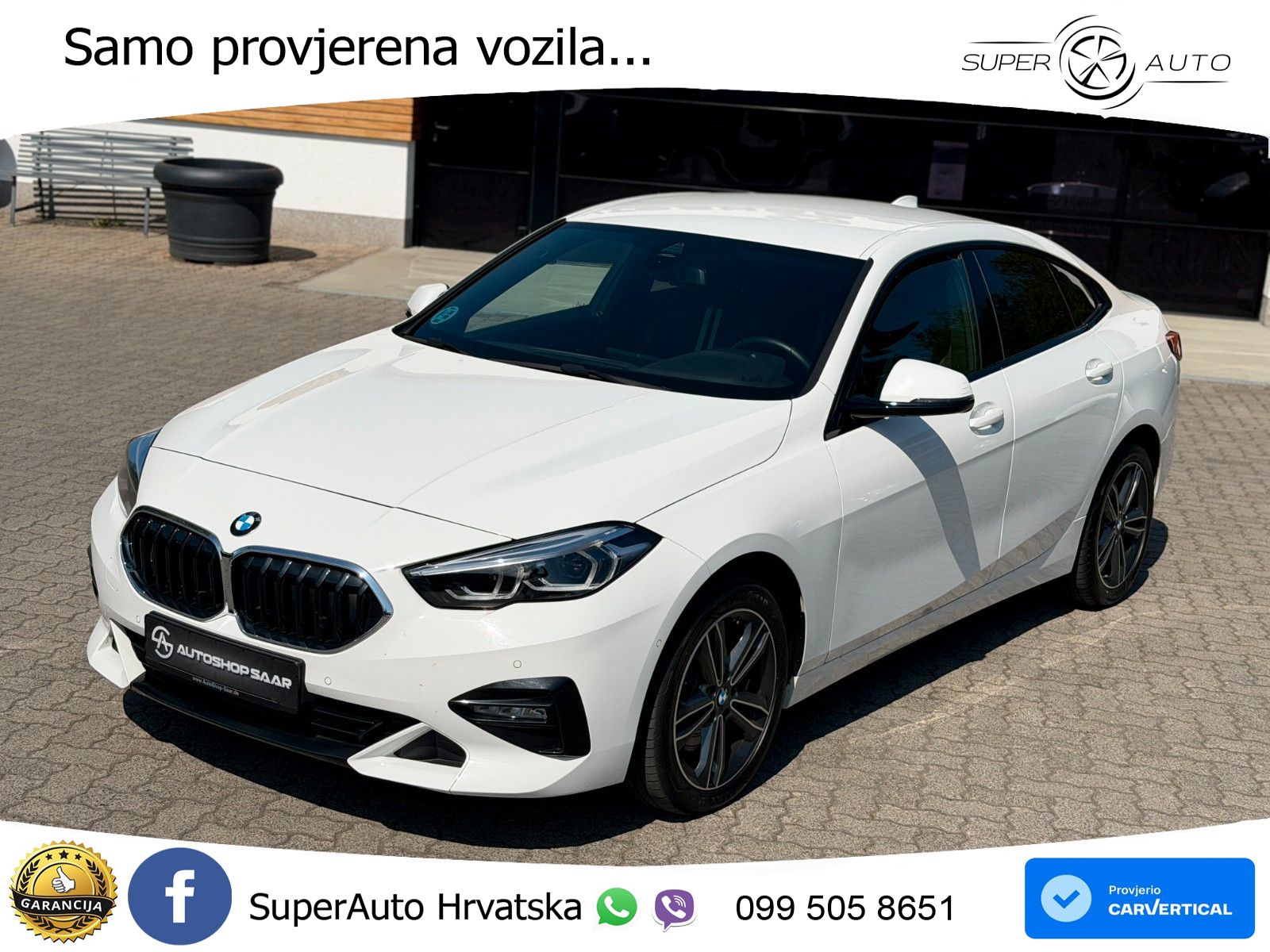 BMW 218d GC Steptronic Sport 150 KS, LED+ACC+GR SJED+KAM+PDC