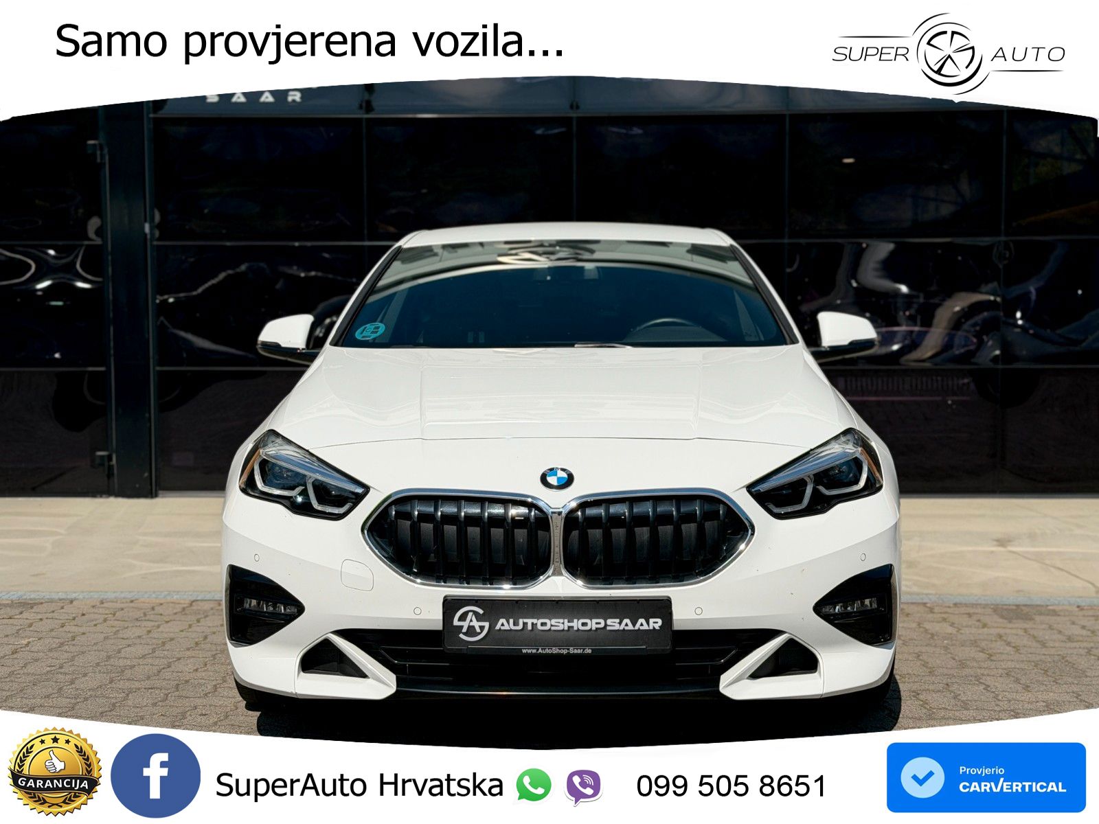 BMW 218d GC Steptronic Sport 150 KS, LED+ACC+GR SJED+KAM+PDC