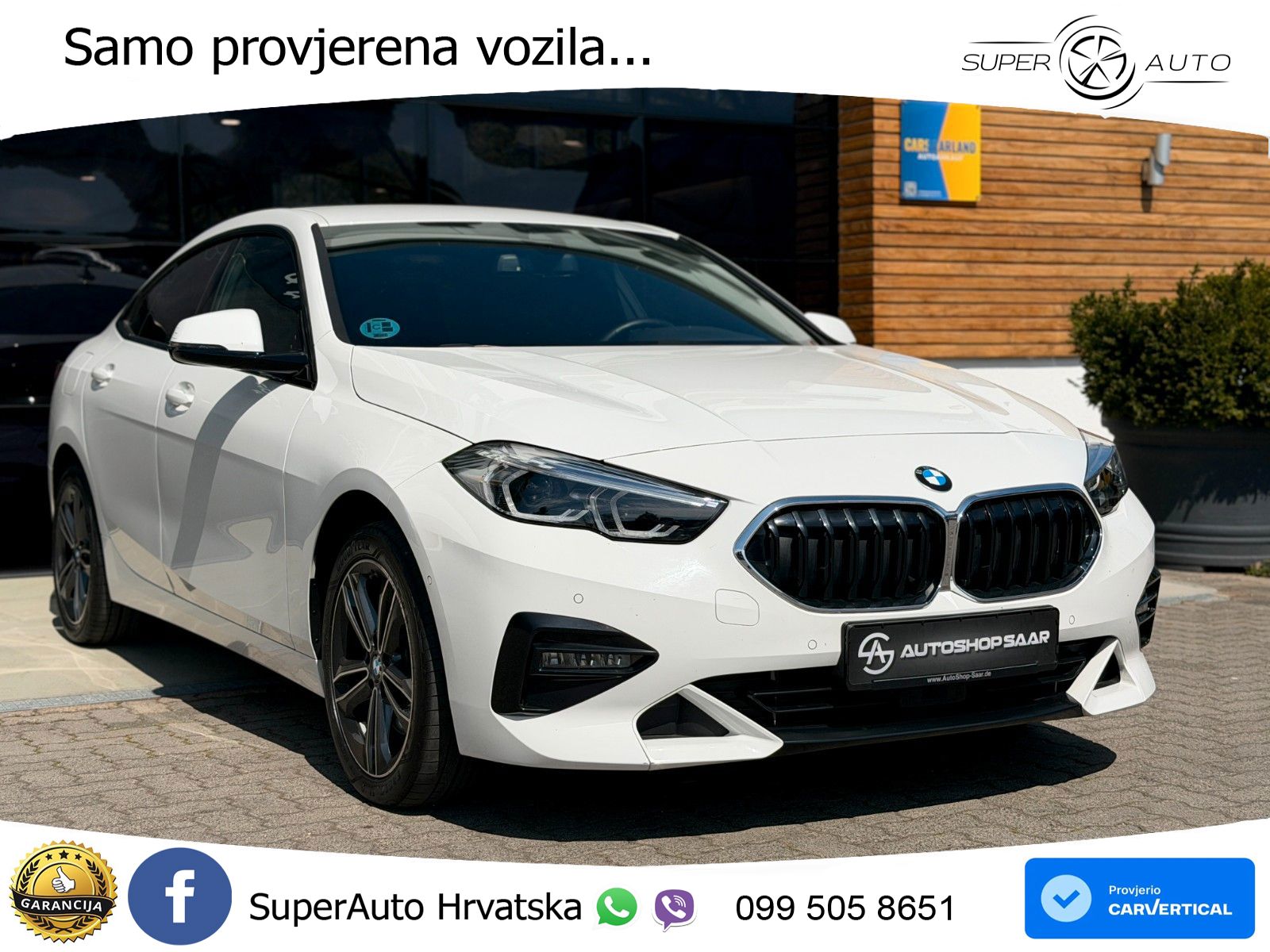 BMW 218d GC Steptronic Sport 150 KS, LED+ACC+GR SJED+KAM+PDC