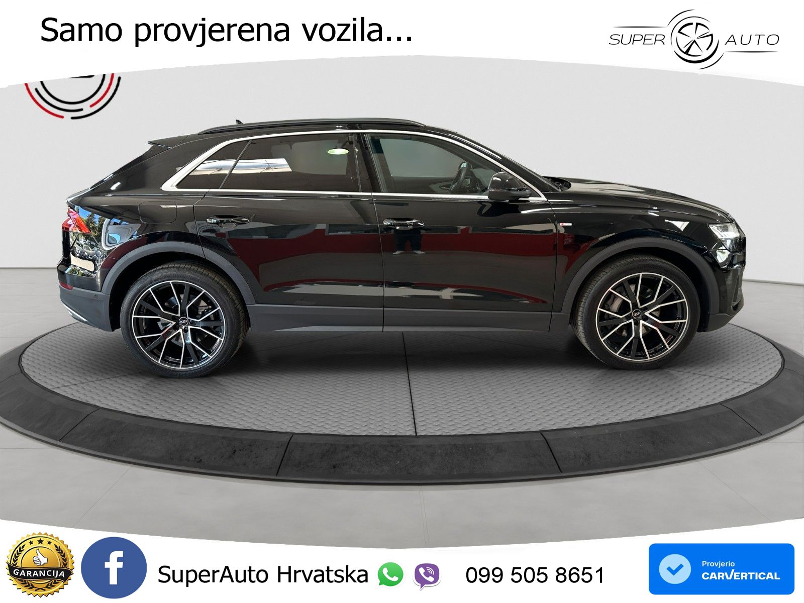 Audi Q8 50 TDI V6 quattro tiptronic S Line 286 KS, ZRAČNI+ACC+4xGR SJED+360+PDC