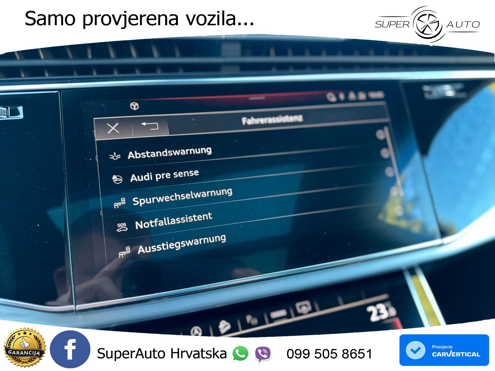 Audi Q8 50 TDI V6 quattro tiptronic S Line 286 KS, ZRAČNI+ACC+4xGR SJED+360+PDC