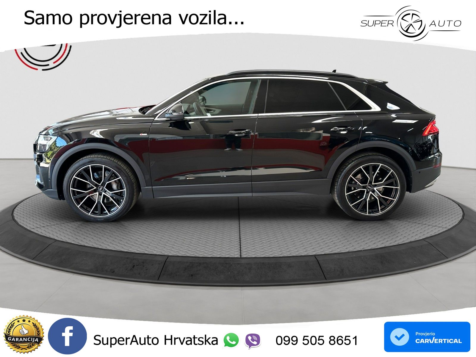 Audi Q8 50 TDI V6 quattro tiptronic S Line 286 KS, ZRAČNI+ACC+4xGR SJED+360+PDC