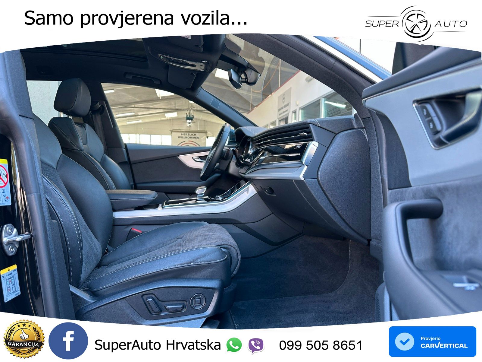 Audi Q8 50 TDI V6 quattro tiptronic S Line 286 KS, ZRAČNI+ACC+4xGR SJED+360+PDC