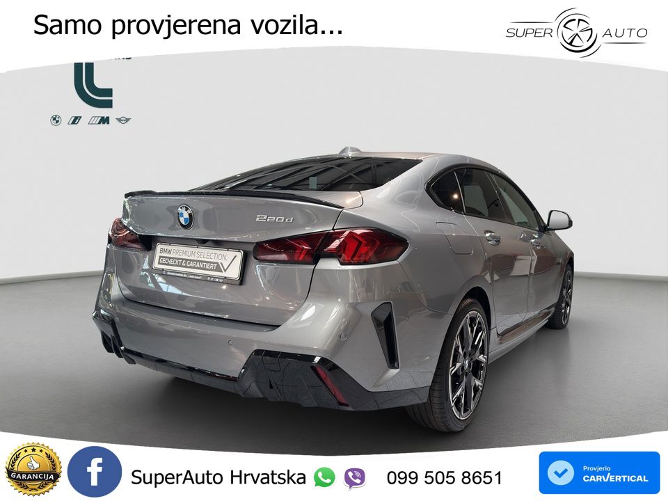 BMW 220d GC Steptronic M Sport Pro 163 KS, LED+ACC+GR SJED+360+PDC+HEAD