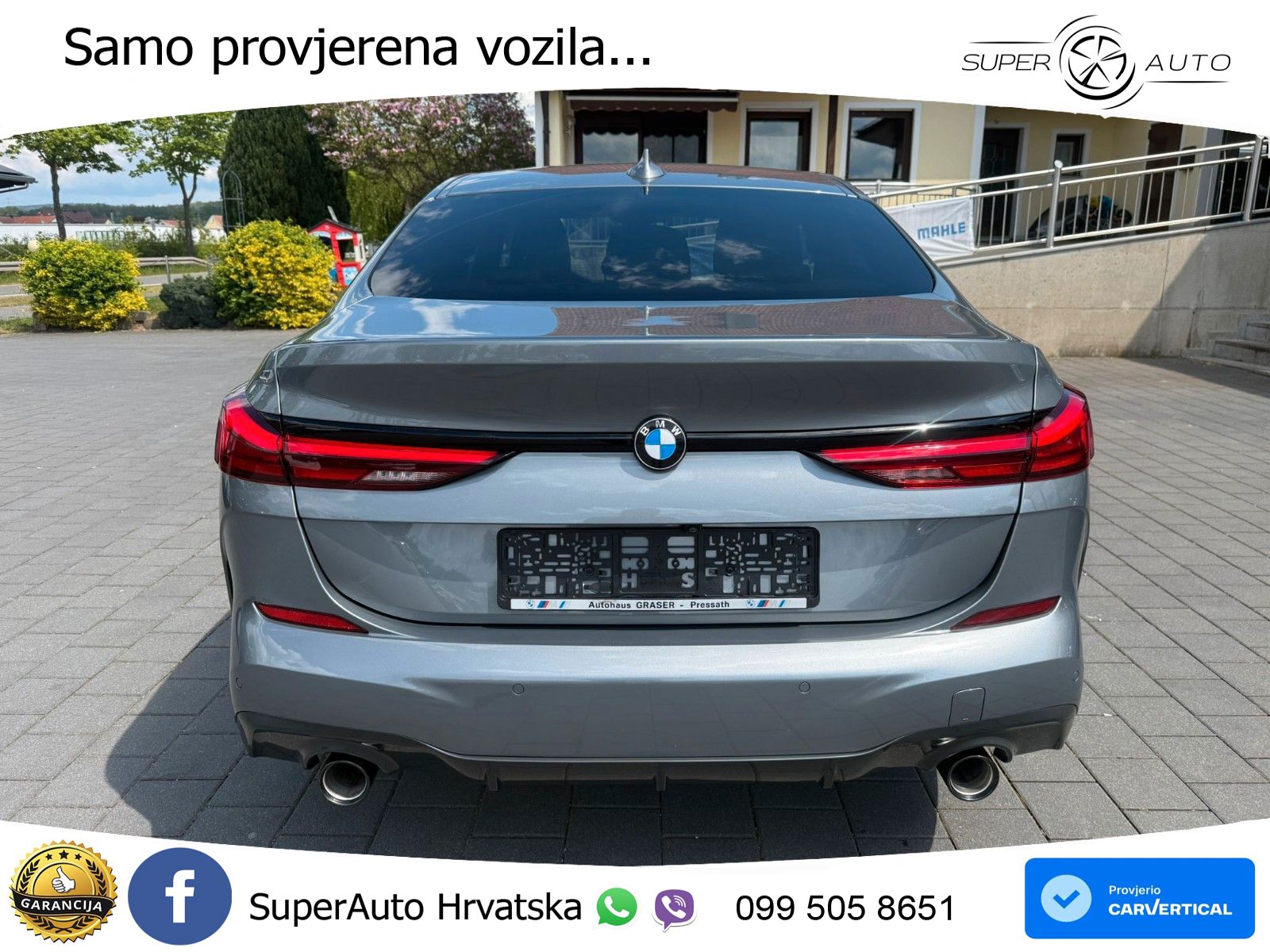 BMW 218d GC M Sport 150 KS, LED+TEM+GR SJED+VIRT+PDC