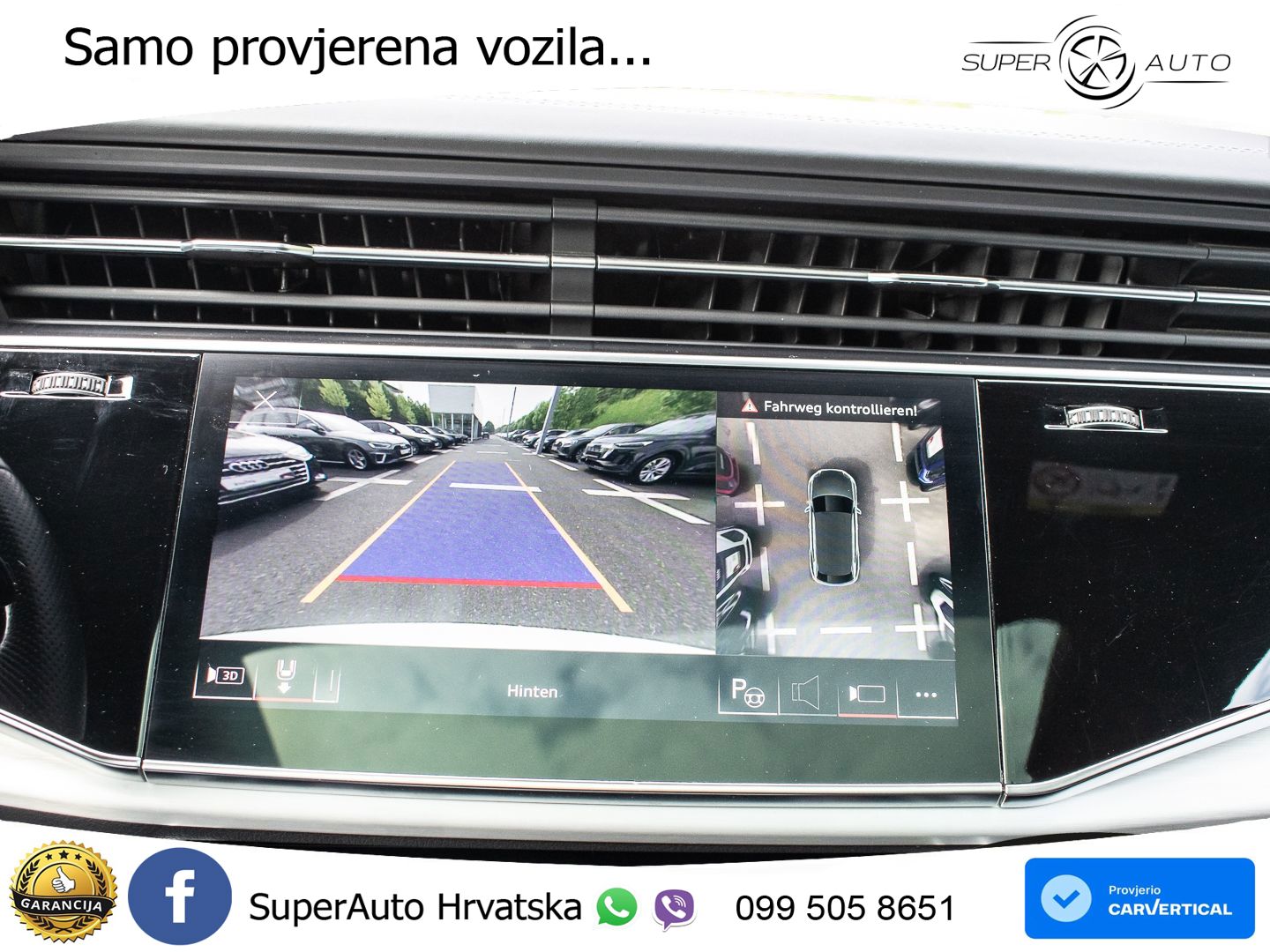 Audi Q8 50 TDI V6 quattro tiptronic S Line 286 KS, ZRAČNI+ACC+GR SJED+360+PDC
