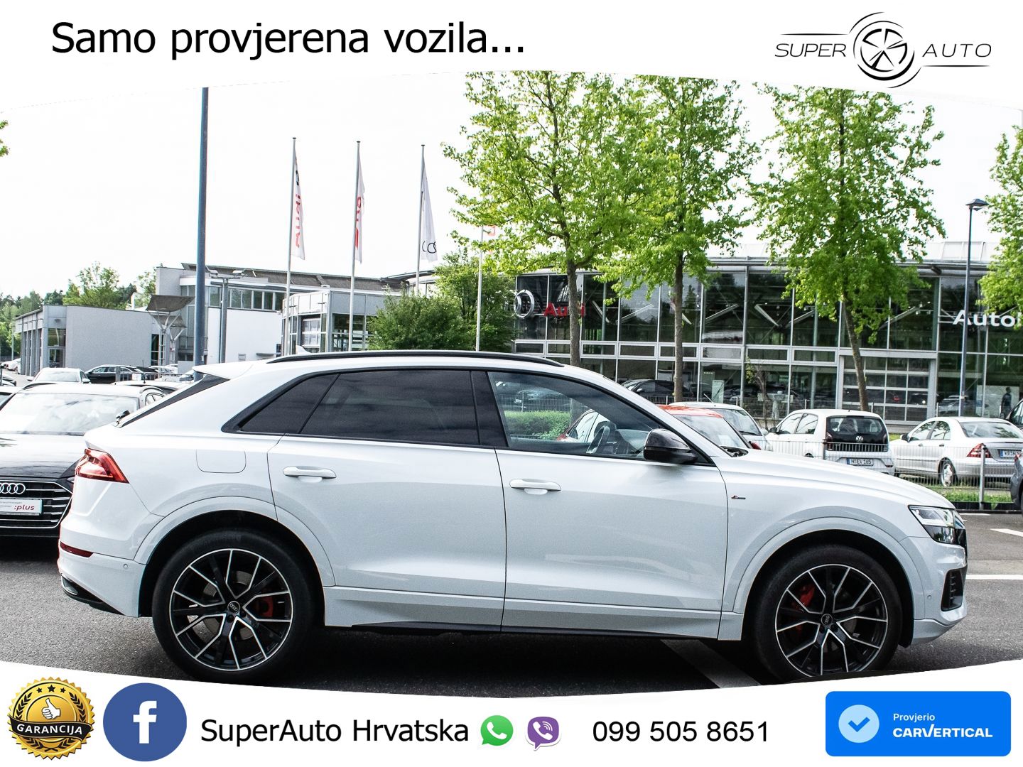 Audi Q8 50 TDI V6 quattro tiptronic S Line 286 KS, ZRAČNI+ACC+GR SJED+360+PDC