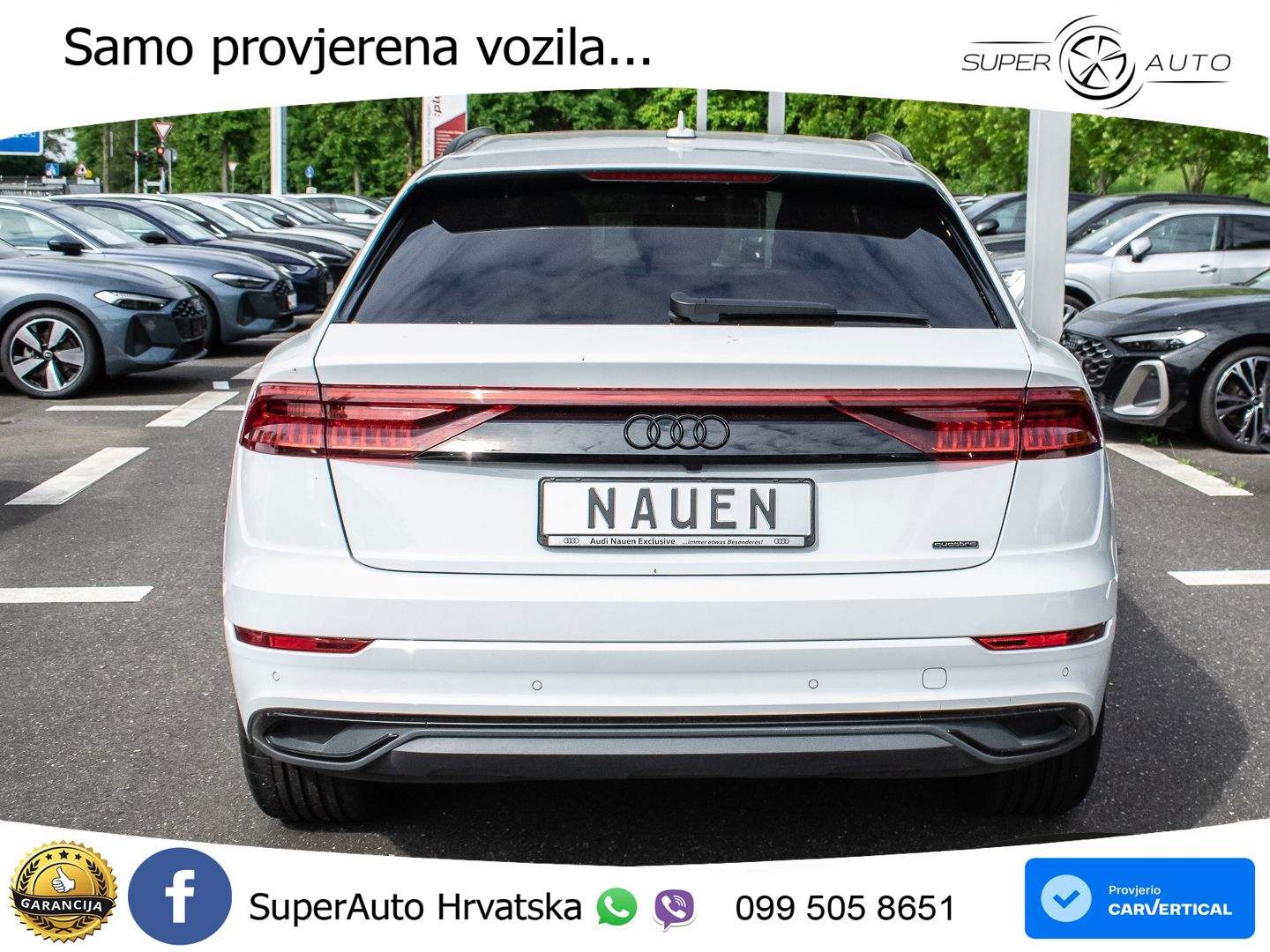 Audi Q8 50 TDI V6 quattro tiptronic S Line 286 KS, ZRAČNI+ACC+GR SJED+360+PDC