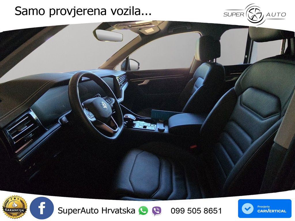 VW Touareg 3.0 TDI V6 4M Aut. 231 KS, ZRAČNI+ACC+GR SJED+KAM+PDC