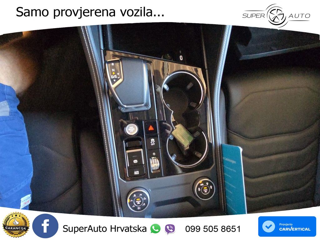 VW Touareg 3.0 TDI V6 4M Aut. 231 KS, ZRAČNI+ACC+GR SJED+KAM+PDC