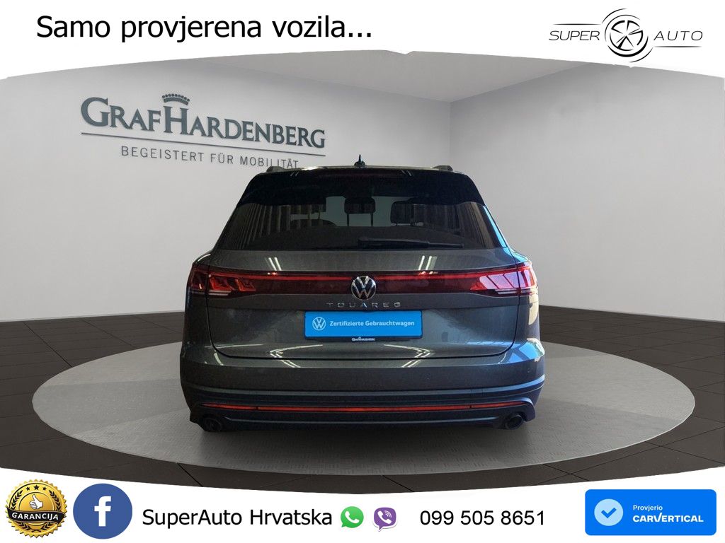 VW Touareg 3.0 TDI V6 4M Aut. 231 KS, ZRAČNI+ACC+GR SJED+KAM+PDC
