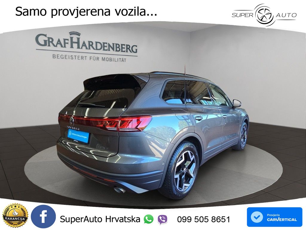 VW Touareg 3.0 TDI V6 4M Aut. 231 KS, ZRAČNI+ACC+GR SJED+KAM+PDC