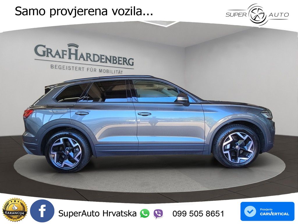 VW Touareg 3.0 TDI V6 4M Aut. 231 KS, ZRAČNI+ACC+GR SJED+KAM+PDC