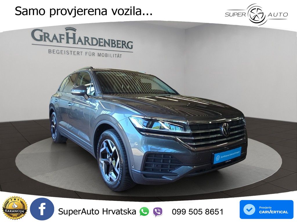 VW Touareg 3.0 TDI V6 4M Aut. 231 KS, ZRAČNI+ACC+GR SJED+KAM+PDC