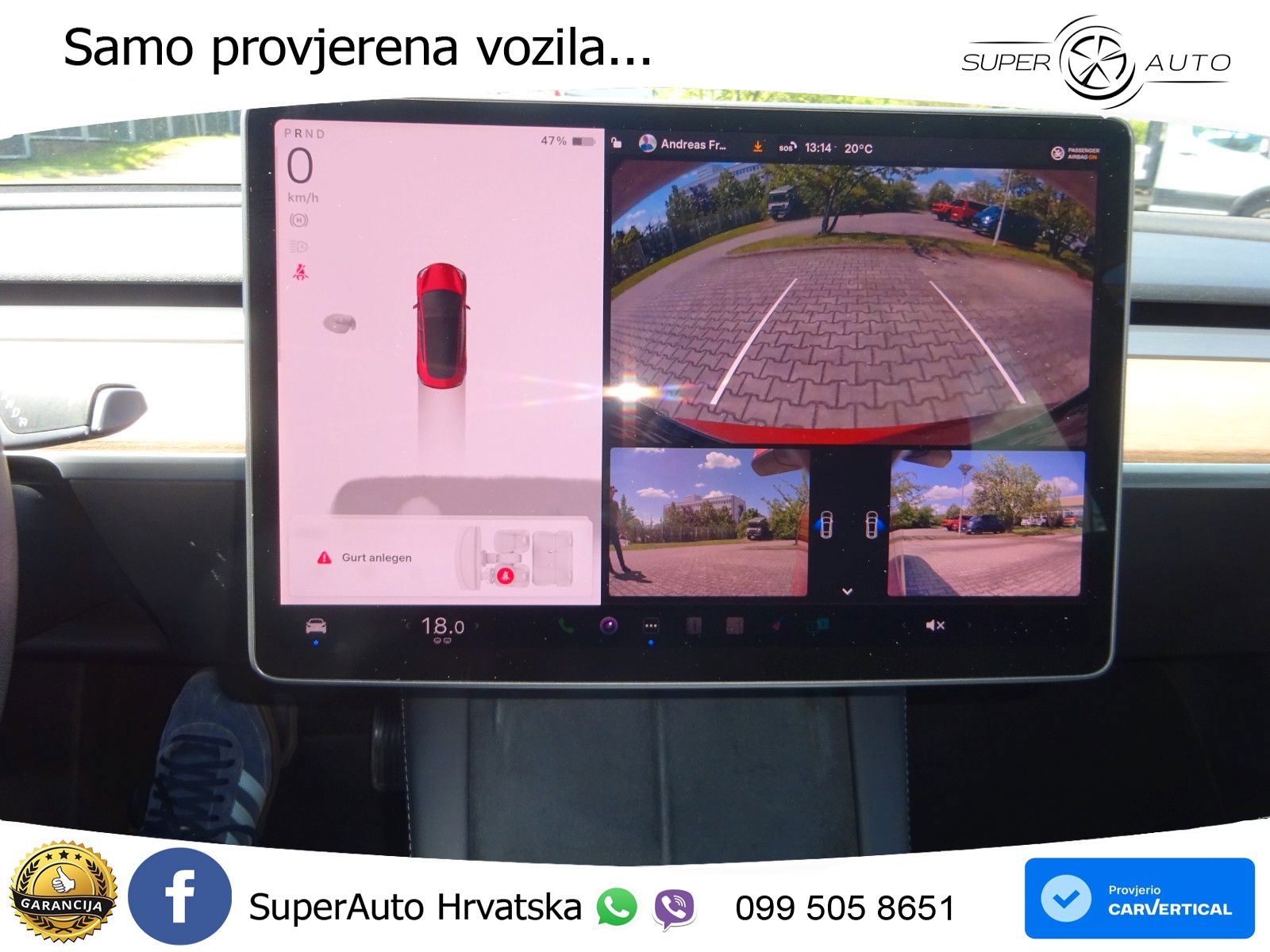 Tesla Model 3 Long Range Dual AWD 351 KS, PANO+360+ACC+GR SJED+KEY+VIRT+LANE