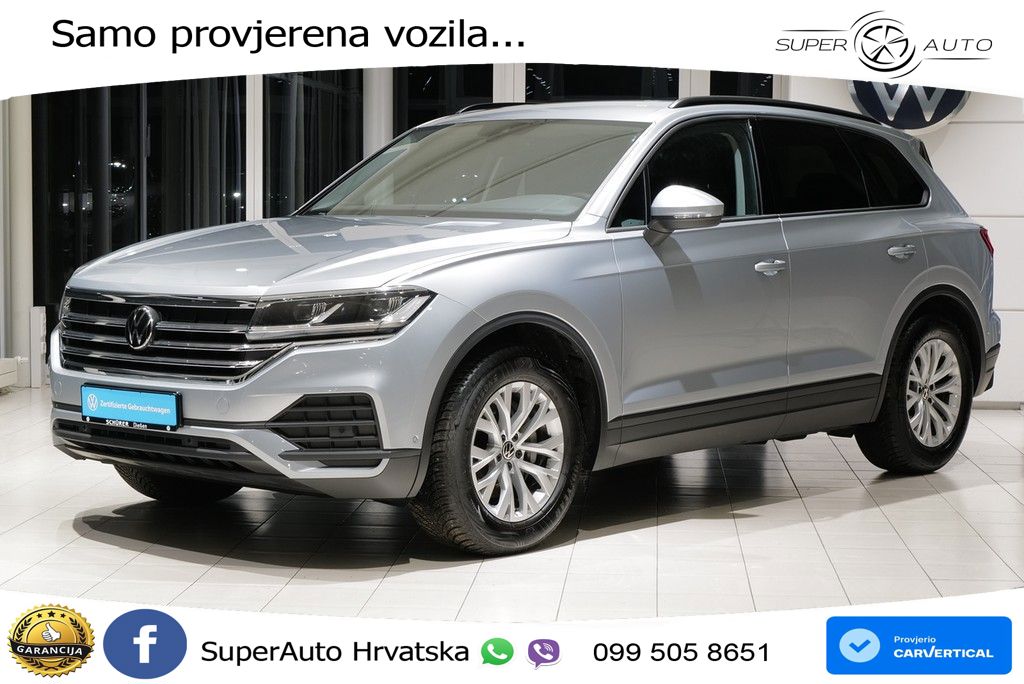 VW Touareg 3.0 TDI V6 4M Aut. 231 KS, ZRAČNI+LED+ACC+GR SJED+KAM+PDC