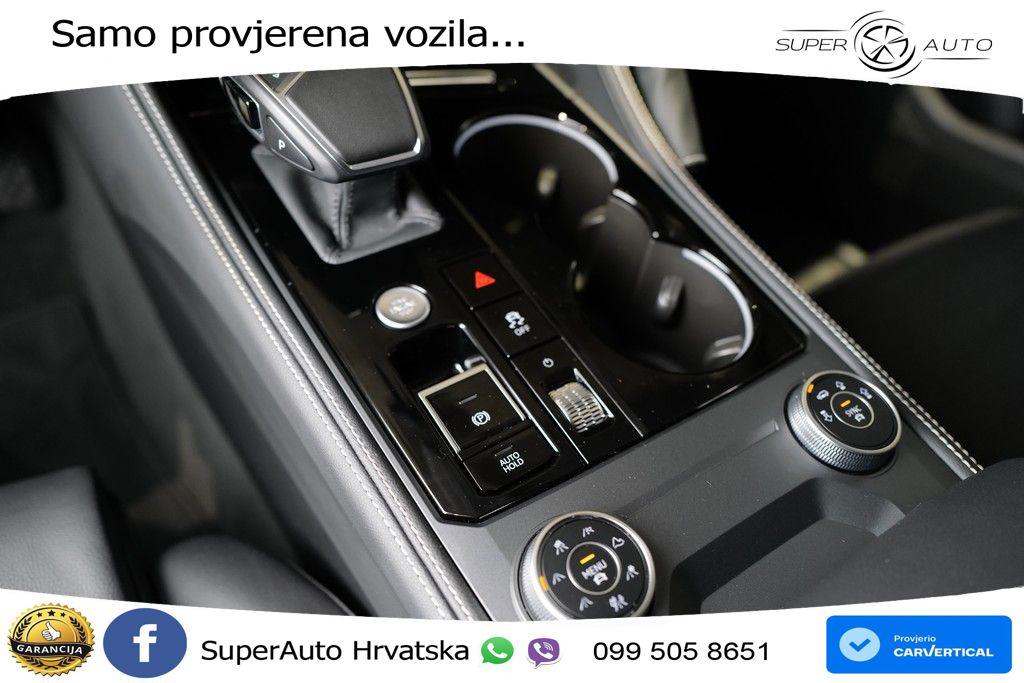 VW Touareg 3.0 TDI V6 4M Aut. 231 KS, ZRAČNI+LED+ACC+GR SJED+KAM+PDC