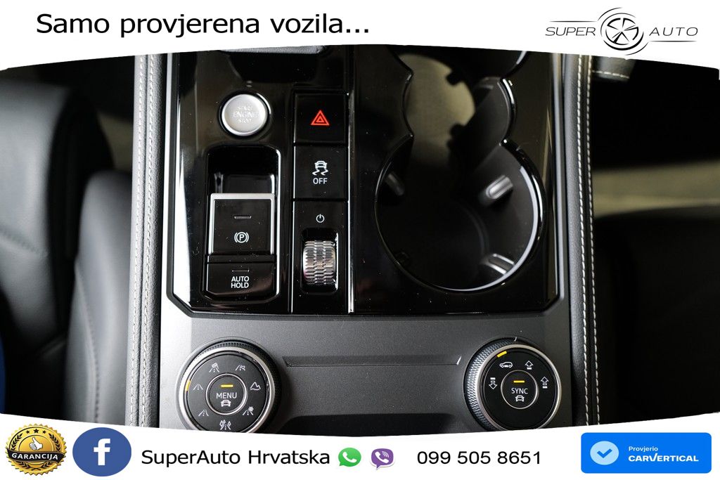 VW Touareg 3.0 TDI V6 4M Aut. 231 KS, ZRAČNI+LED+ACC+GR SJED+KAM+PDC