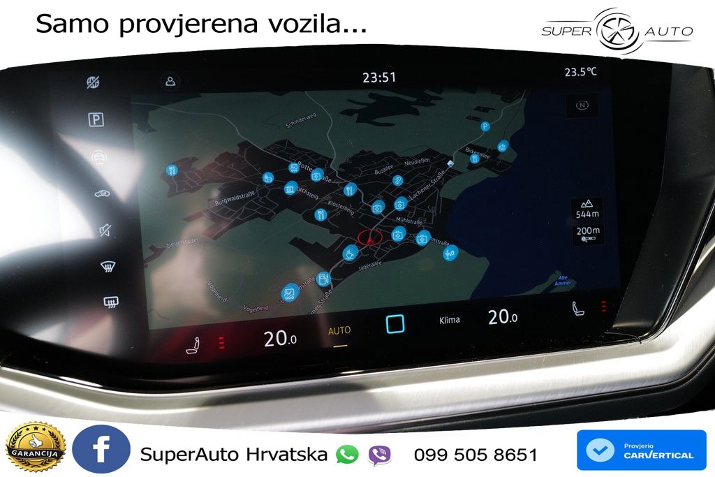 VW Touareg 3.0 TDI V6 4M Aut. 231 KS, ZRAČNI+LED+ACC+GR SJED+KAM+PDC