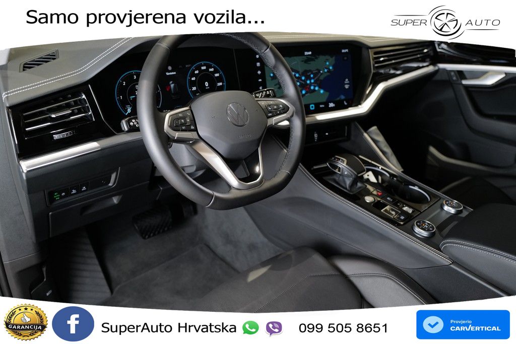 VW Touareg 3.0 TDI V6 4M Aut. 231 KS, ZRAČNI+LED+ACC+GR SJED+KAM+PDC