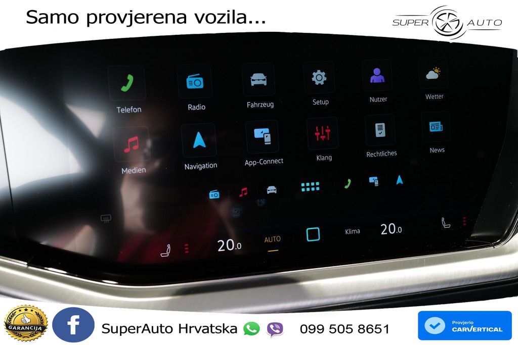 VW Touareg 3.0 TDI V6 4M Aut. 231 KS, ZRAČNI+LED+ACC+GR SJED+KAM+PDC