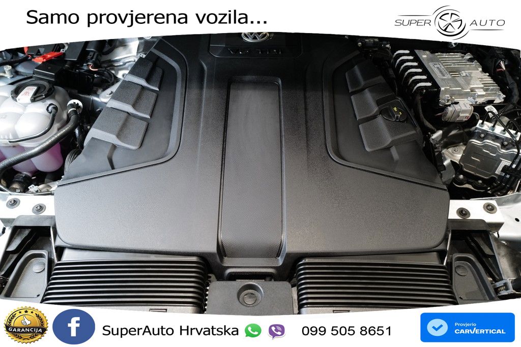 VW Touareg 3.0 TDI V6 4M Aut. 231 KS, ZRAČNI+LED+ACC+GR SJED+KAM+PDC