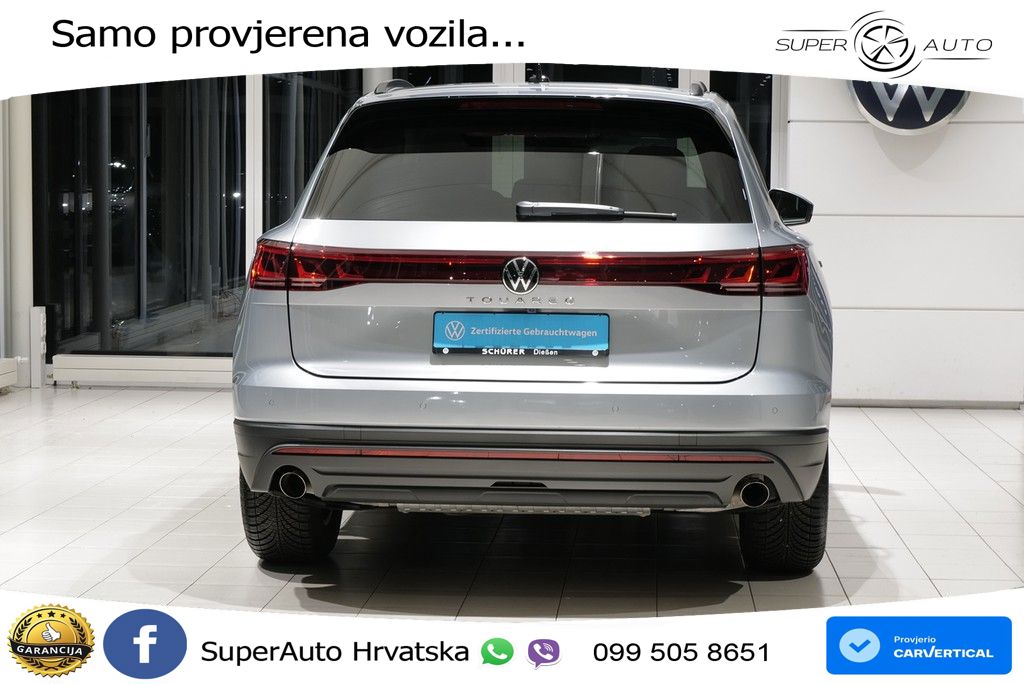 VW Touareg 3.0 TDI V6 4M Aut. 231 KS, ZRAČNI+LED+ACC+GR SJED+KAM+PDC