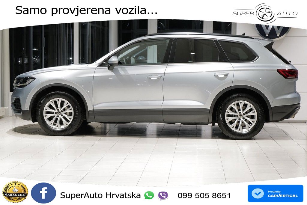 VW Touareg 3.0 TDI V6 4M Aut. 231 KS, ZRAČNI+LED+ACC+GR SJED+KAM+PDC
