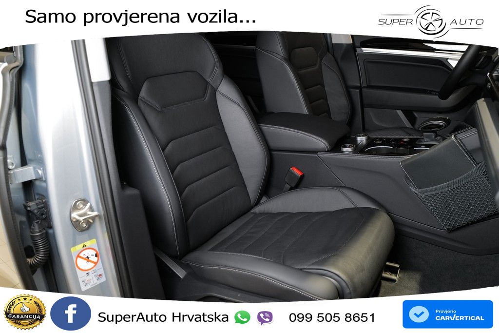 VW Touareg 3.0 TDI V6 4M Aut. 231 KS, ZRAČNI+LED+ACC+GR SJED+KAM+PDC