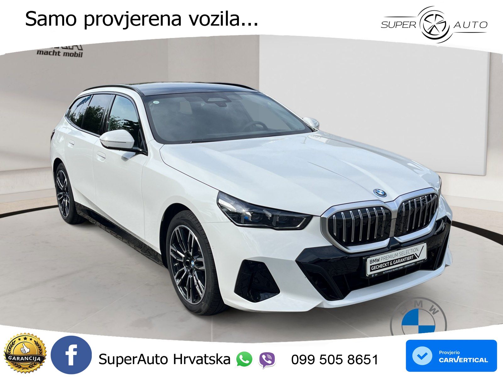 BMW 550e Touring xDrive Steptronic M Sport 489 KS, LED+ACC+4xGR SJED+360+PDC