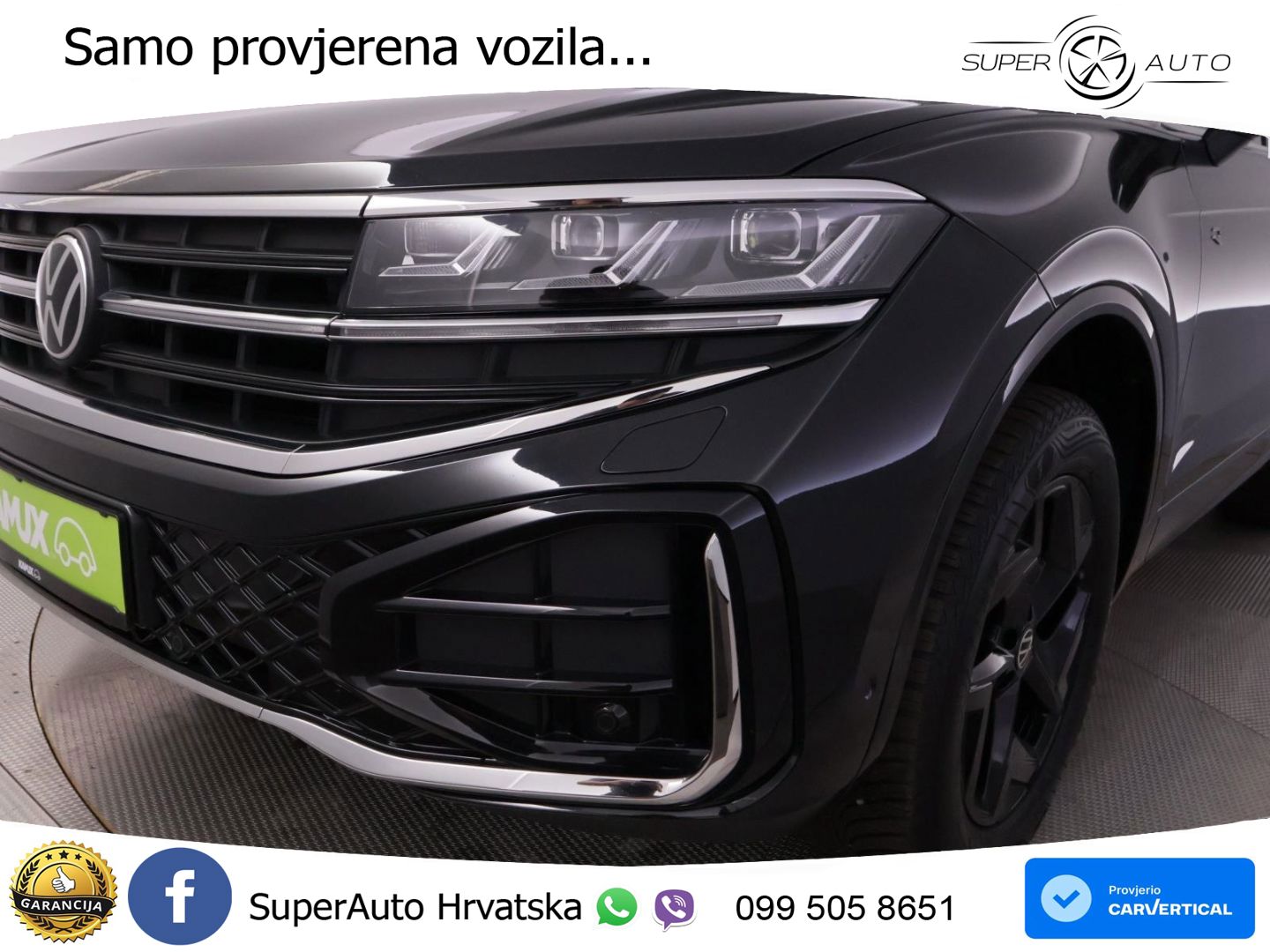 VW Touareg 3.0 TDI V6 4M Aut. R line 231 KS, MATRIX+ACC+GR SJED+KAM+PDC