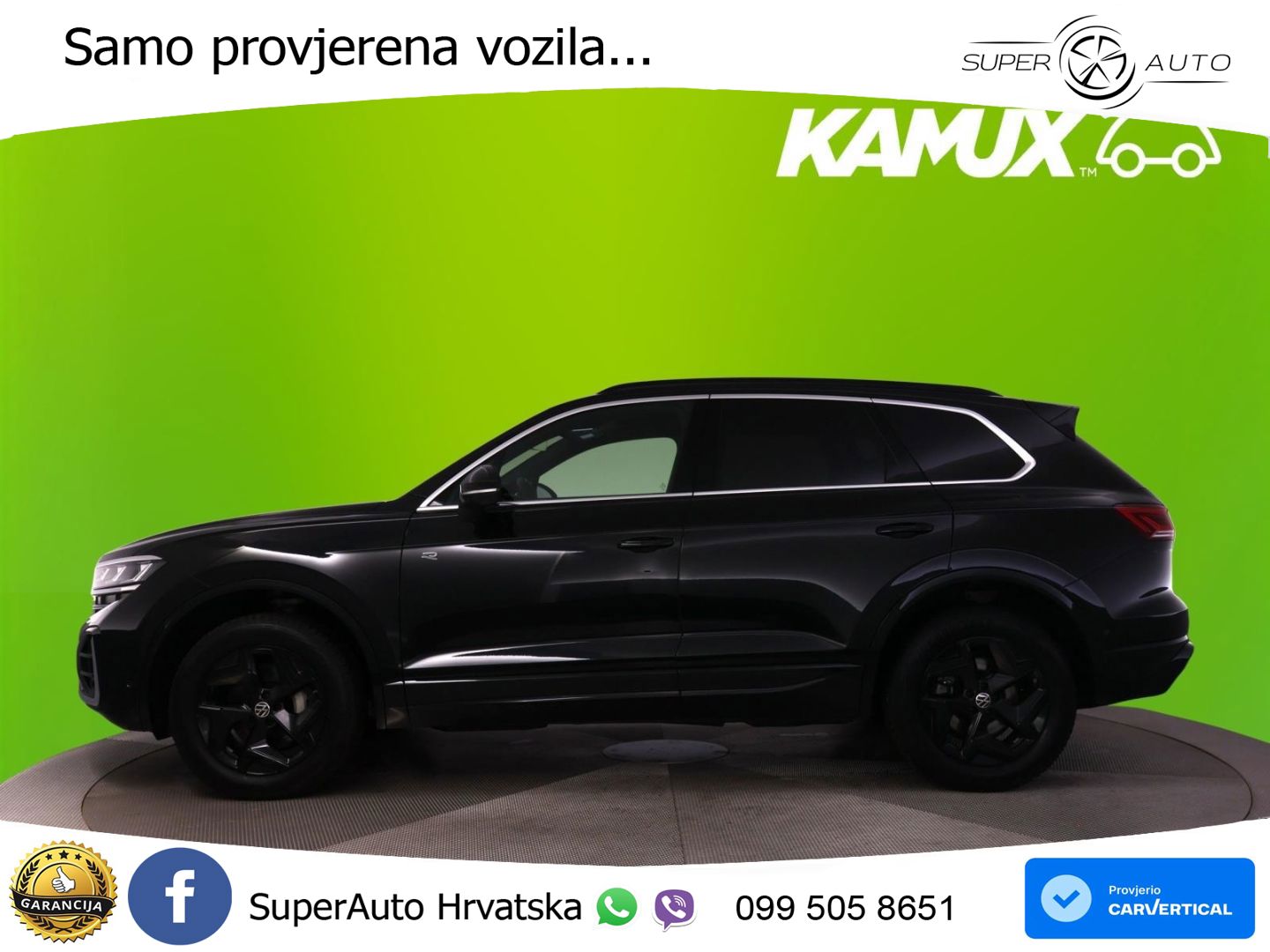 VW Touareg 3.0 TDI V6 4M Aut. R line 231 KS, MATRIX+ACC+GR SJED+KAM+PDC