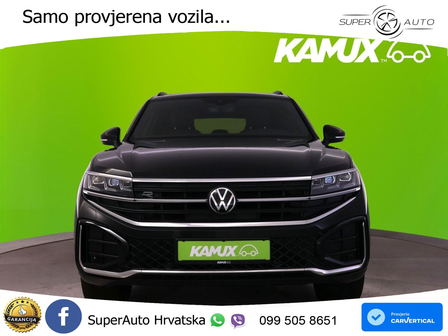 VW Touareg 3.0 TDI V6 4M Aut. R line 231 KS, MATRIX+ACC+GR SJED+KAM+PDC