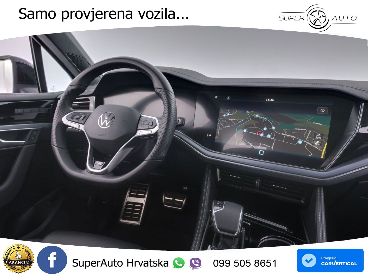 VW Touareg 3.0 TDI V6 4M Aut. R line 231 KS, MATRIX+ACC+GR SJED+KAM+PDC