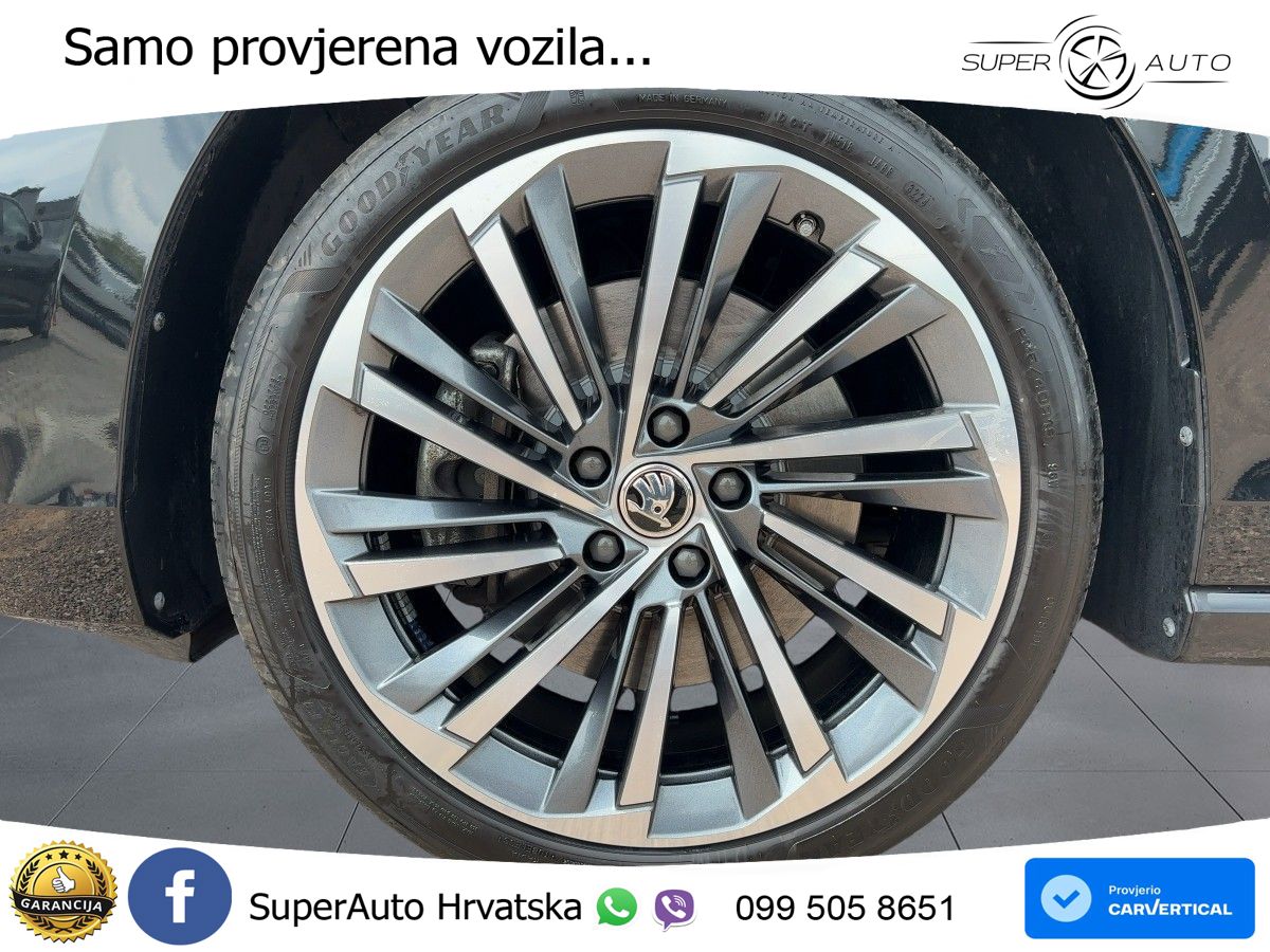 Škoda Superb Combi 2.0 TDI 4x4 L&K 193 KS, MATRIX+ACC+4xGR SJED+MASAŽA+KAM+PDC