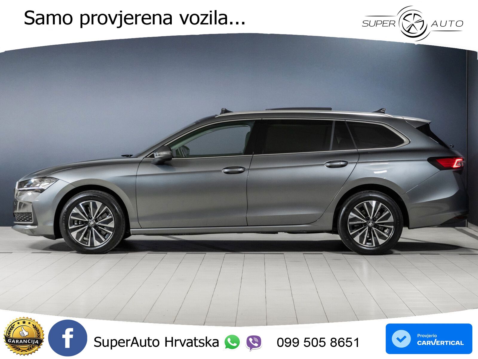 NOVO Škoda Superb Combi 2.0 TDI 4x4 Selection 193 KS, LED+ACC+GR SJED+PANO+KAM