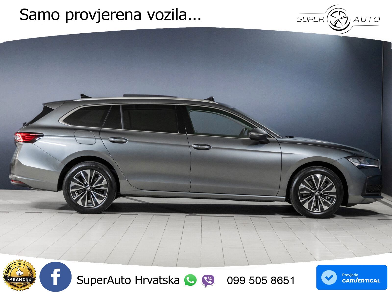 NOVO Škoda Superb Combi 2.0 TDI 4x4 Selection 193 KS, LED+ACC+GR SJED+PANO+KAM