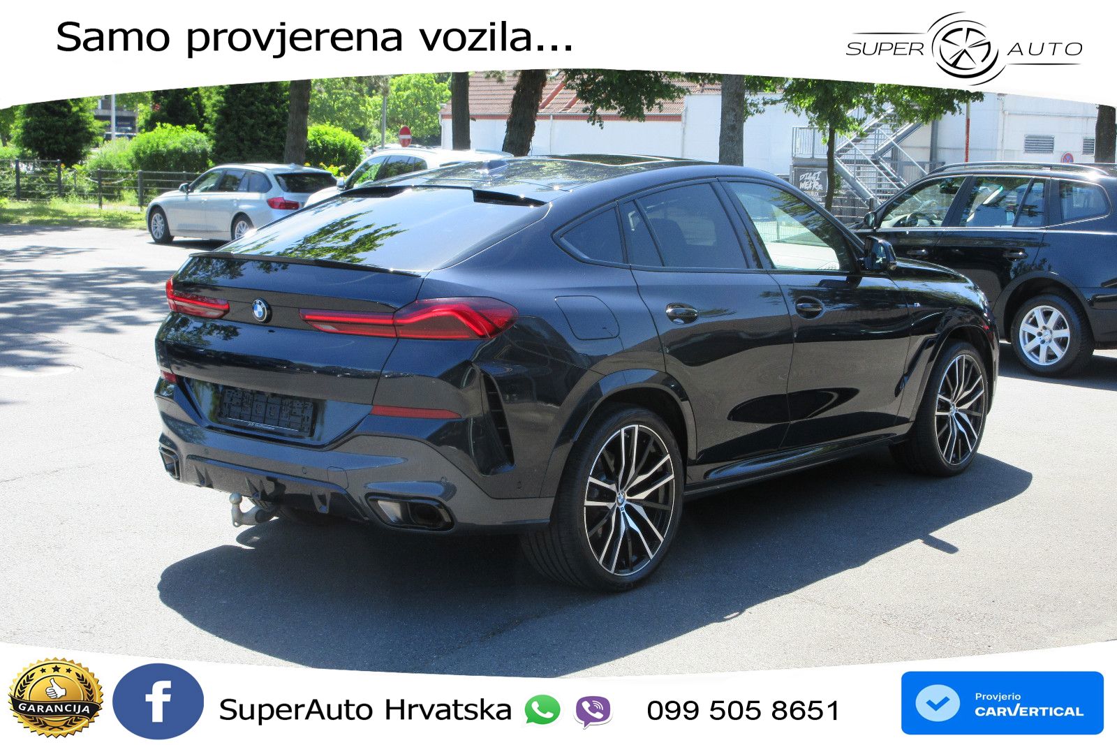 BMW X6 40d xDrive Steptronic M Sport 352 KS, LED+ACC+4xGR SJED+360+PANO+CARBON